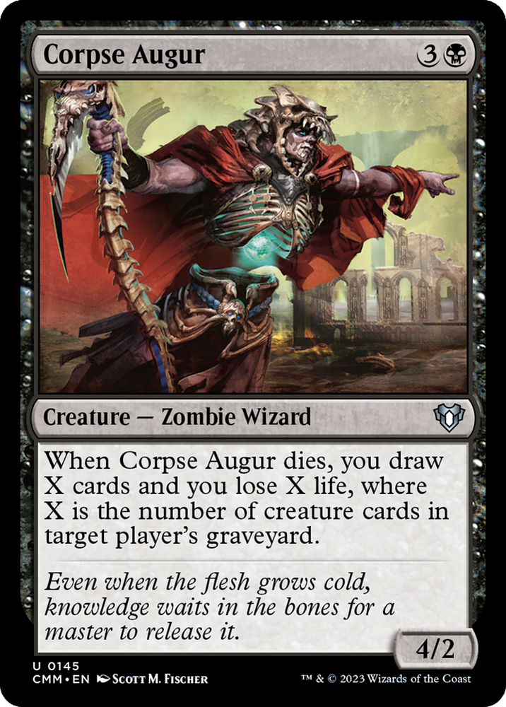 Magic | Corpse Augur [Commander Masters] | The Nerd Merchant
