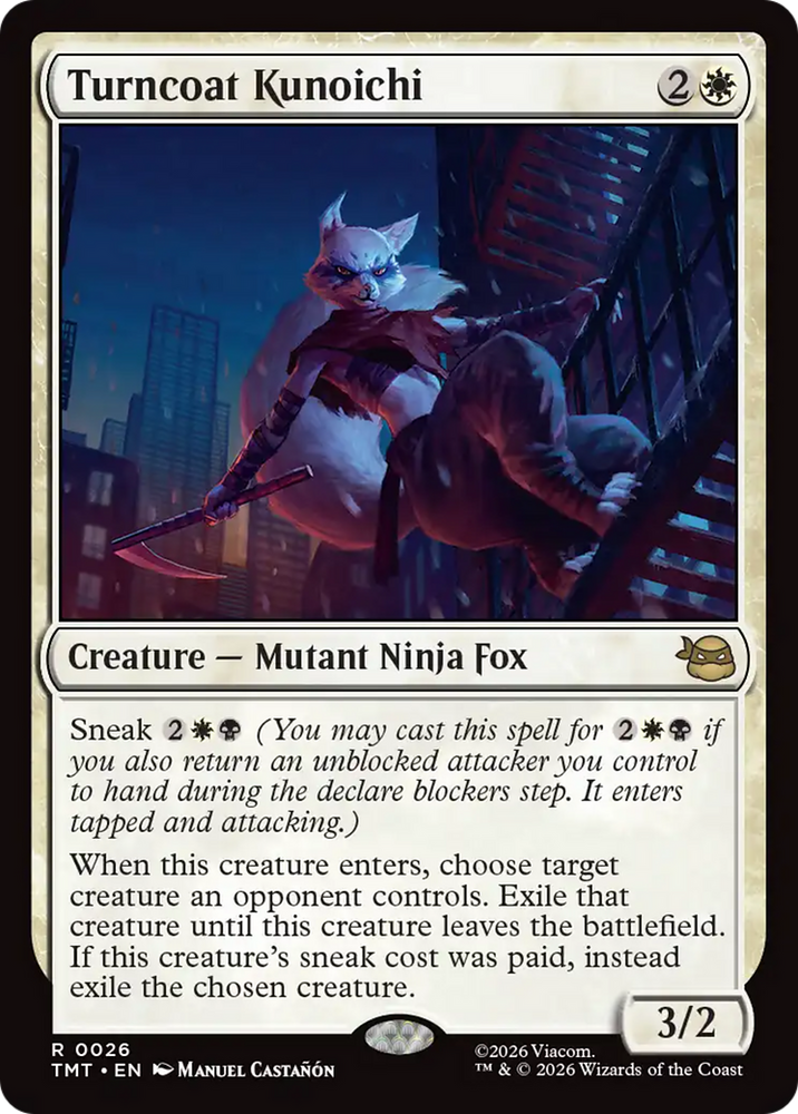Magic | Turncoat Kunoichi [Teenage Mutant Ninja Turtles] | The Nerd Merchant