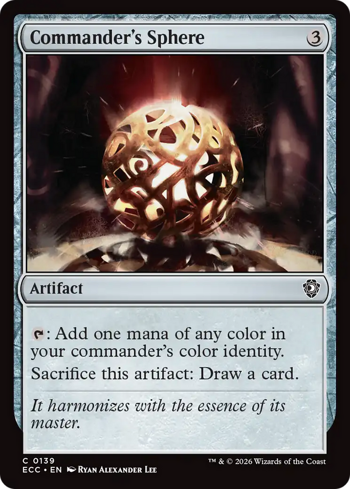Magic | Commander's Sphere [Lorwyn Eclipsed Commander] | The Nerd Merchant