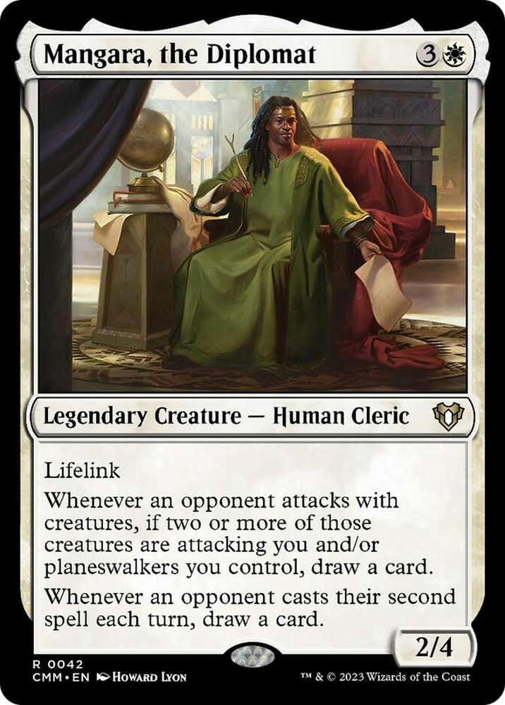 Magic | Mangara, the Diplomat [Commander Masters] | The Nerd Merchant