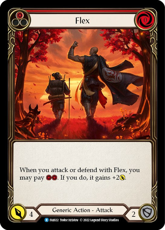 Flesh and Blood TCG | Flex (Red) [FAI022] (Uprising Fai Blitz Deck) | The Nerd Merchant