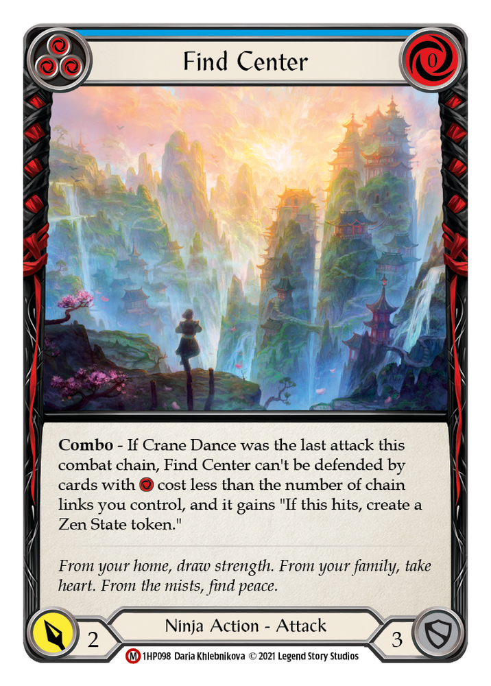Flesh and Blood TCG | Find Center [1HP098] (History Pack 1) | The Nerd Merchant