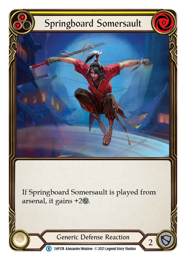Flesh and Blood TCG | Springboard Somersault [1HP374] (History Pack 1) | The Nerd Merchant