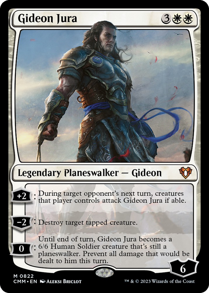 Magic | Gideon Jura [Commander Masters] | The Nerd Merchant
