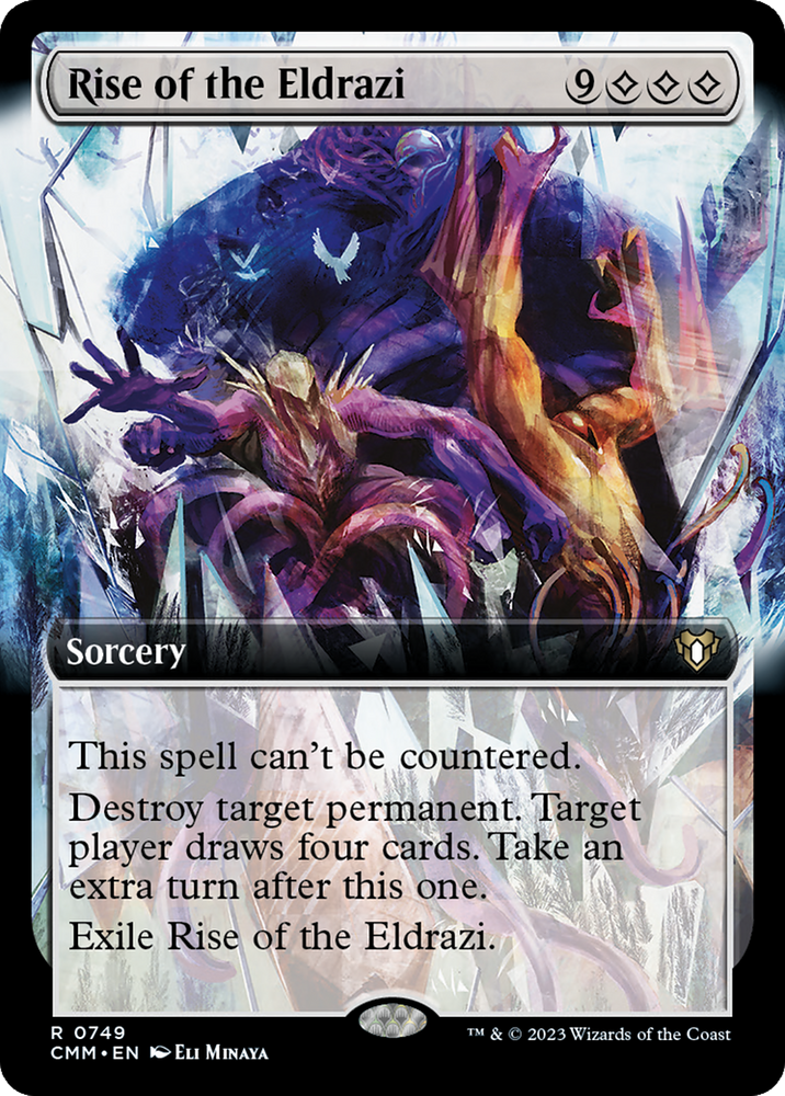 Magic | Rise of the Eldrazi (Extended Art) [Commander Masters] | The Nerd Merchant