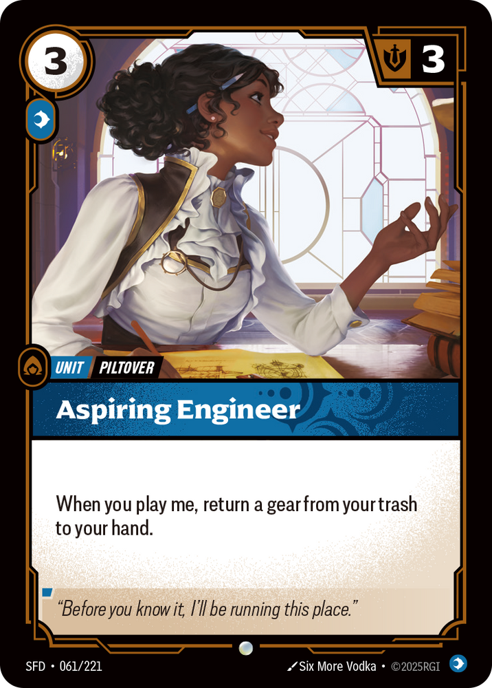 Aspiring Engineer (Foil) - Spiritforged #61
