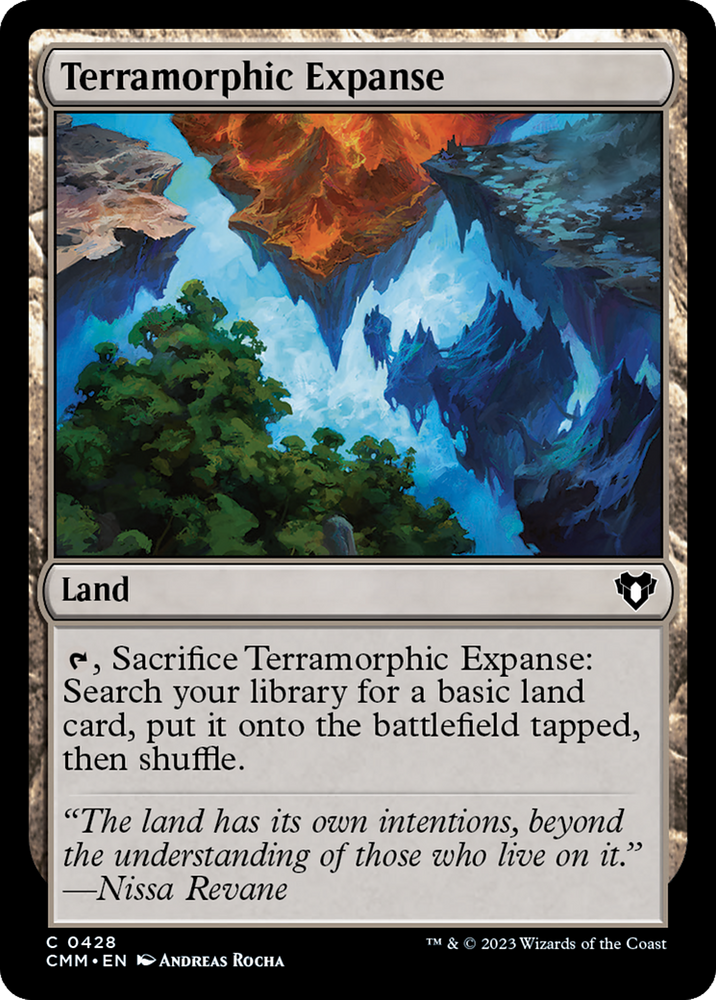 Magic | Terramorphic Expanse [Commander Masters] | The Nerd Merchant
