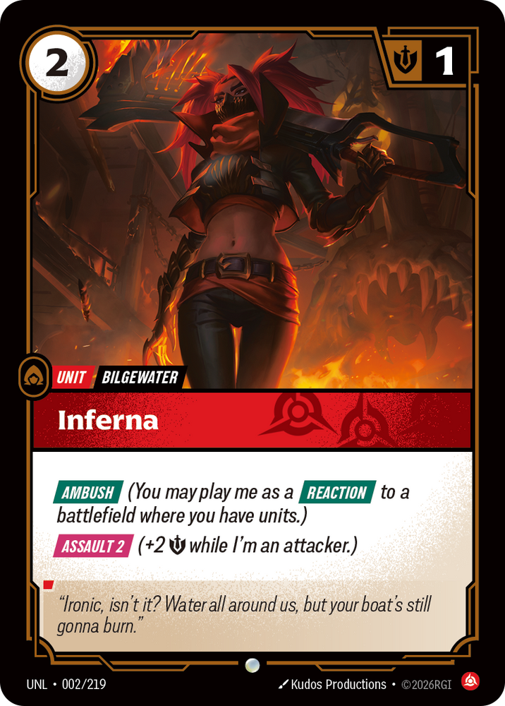 Inferna (Foil) - Unleashed (002/219)