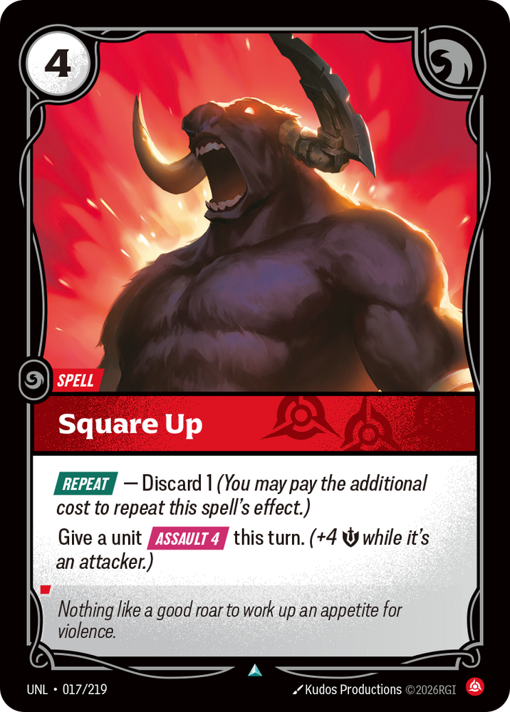 Square Up - Unleashed (017/219)