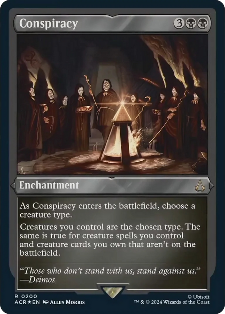 Magic | Conspiracy (Foil Etched) [Assassin's Creed] | The Nerd Merchant