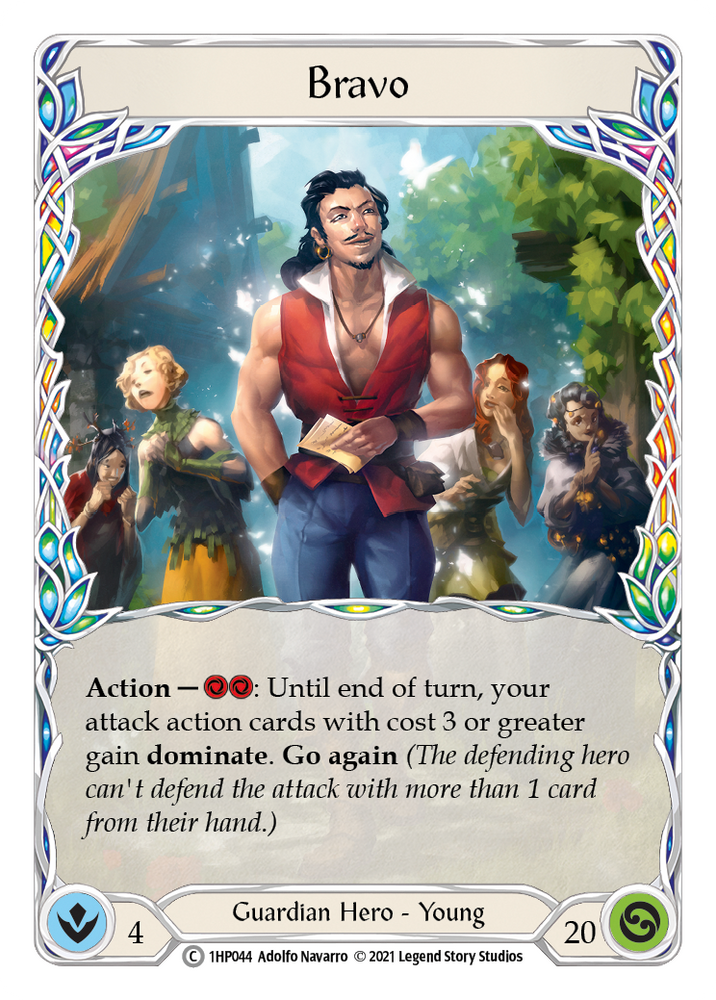 Flesh and Blood TCG | Bravo [1HP044] (History Pack 1) | The Nerd Merchant