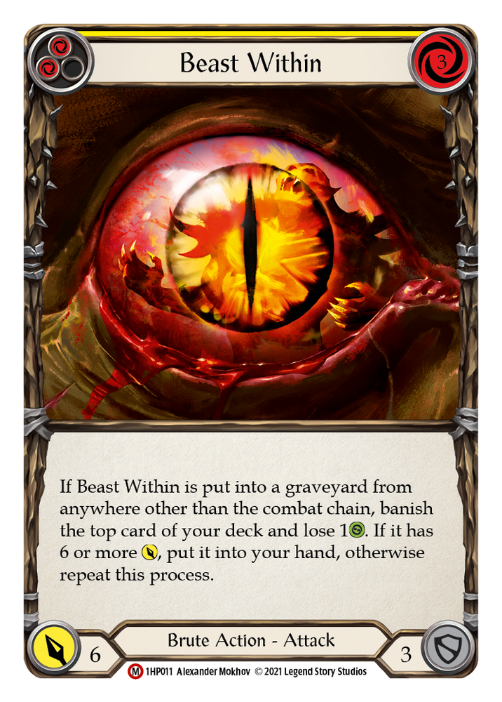Flesh and Blood TCG | Beast Within [1HP011] (History Pack 1) | The Nerd Merchant