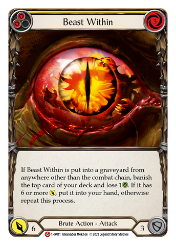 Flesh and Blood TCG | Beast Within [1HP011] (History Pack 1) | The Nerd Merchant