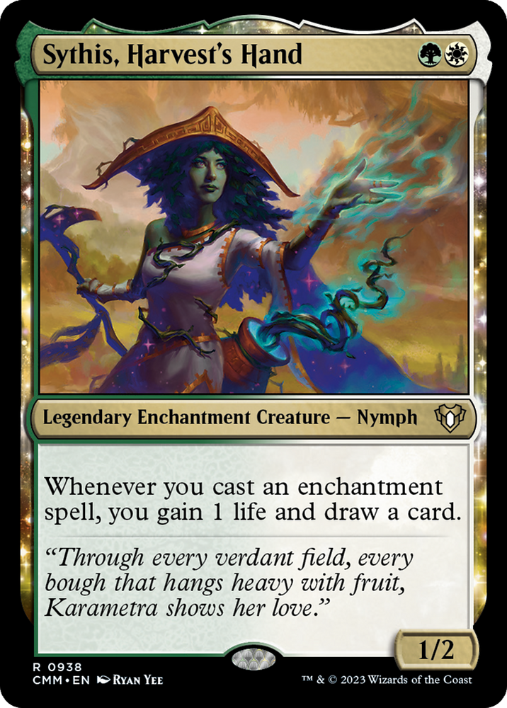 Magic | Sythis, Harvest's Hand [Commander Masters] | The Nerd Merchant