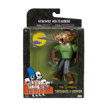 Jakks Pacific - The Simpson's 5.0in - Werewolf Ned Flanders