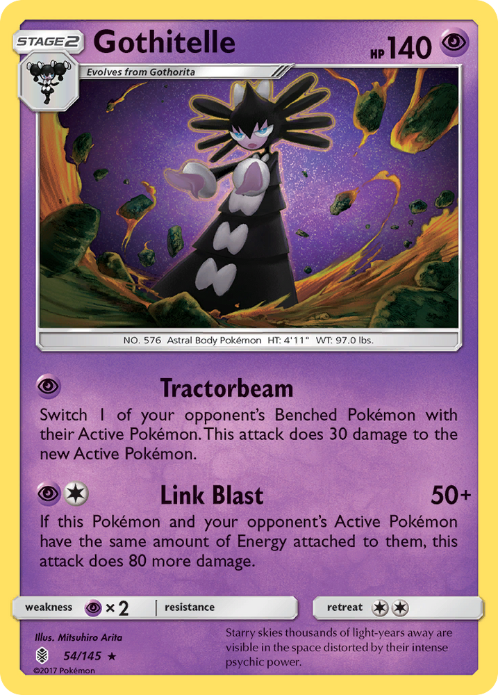 Pokemon | Gothitelle (54/145) [Sun & Moon: Guardians Rising] | The Nerd Merchant