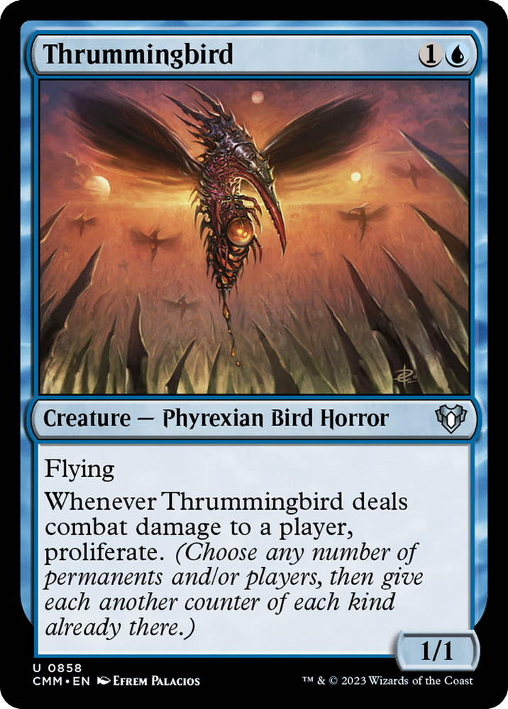 Magic | Thrummingbird [Commander Masters] | The Nerd Merchant