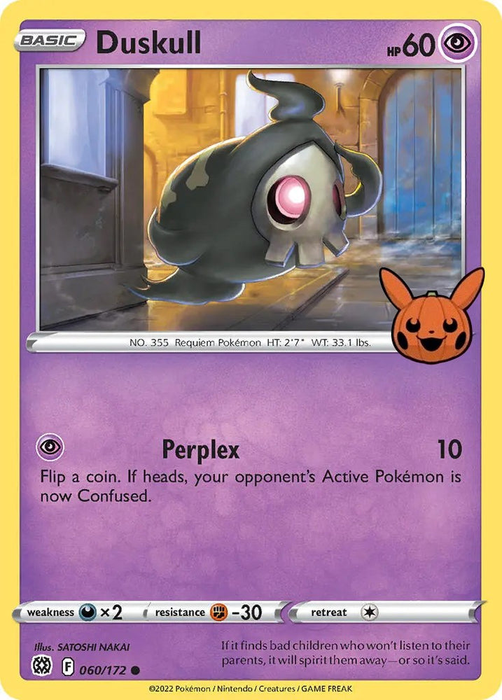 Pokemon | Duskull (060/172) [Trick or Trade] | The Nerd Merchant