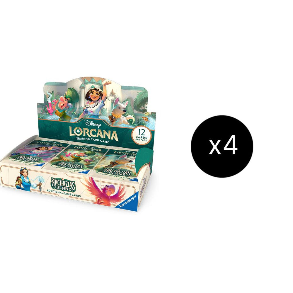 Lorcana | Disney Lorcana: Archazia's Island - Booster Box Case | The Nerd Merchant