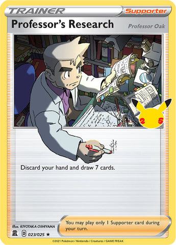 Pokemon | Professor's Research (023/025) [Celebrations: 25th Anniversary] | The Nerd Merchant