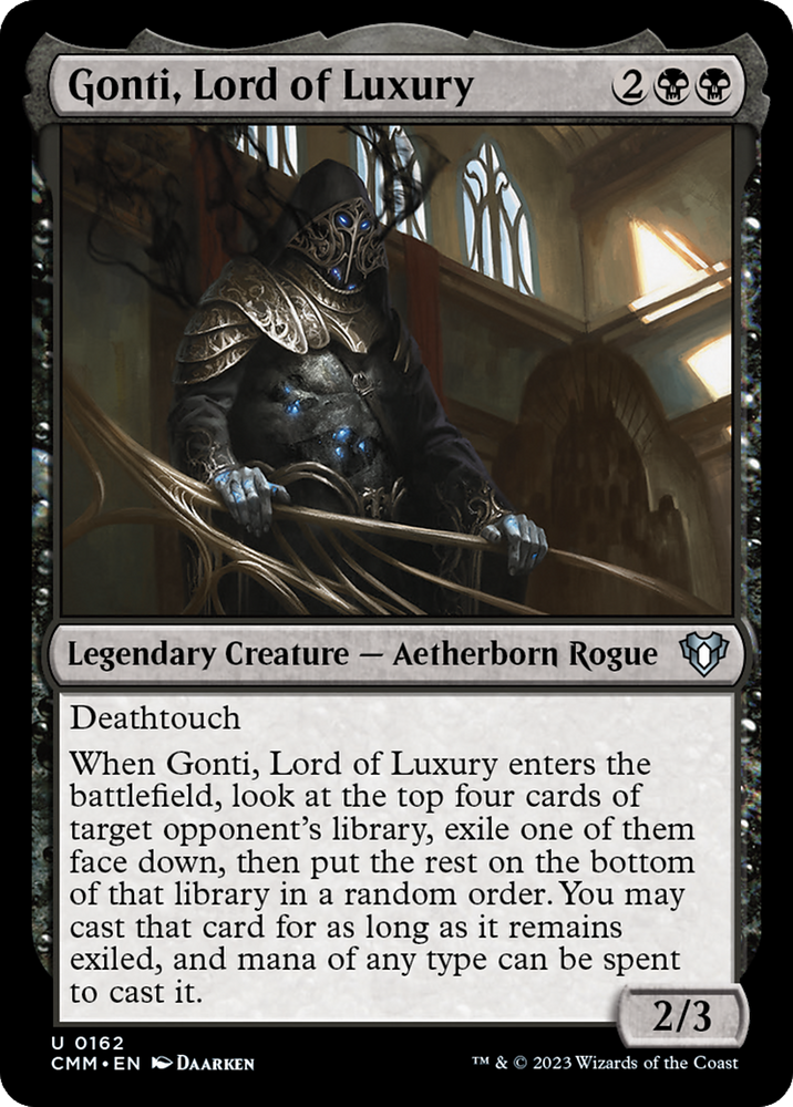 Magic | Gonti, Lord of Luxury [Commander Masters] | The Nerd Merchant