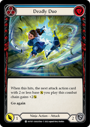 Flesh and Blood TCG | Deadly Duo (Blue) [OUT073] (Outsiders) | The Nerd Merchant