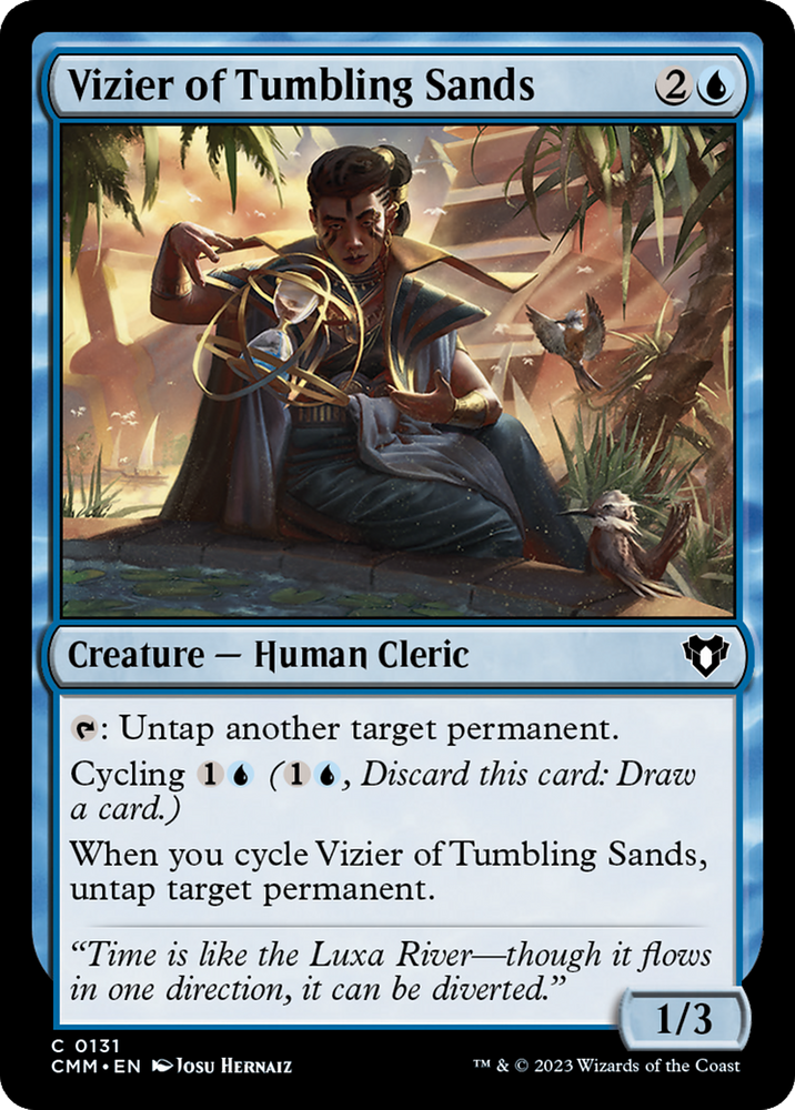 Magic | Vizier of Tumbling Sands [Commander Masters] | The Nerd Merchant