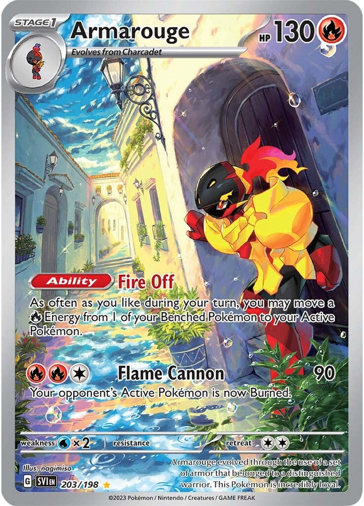 Pokemon | Armarouge (203/198) [Scarlet & Violet: Base Set] | The Nerd Merchant