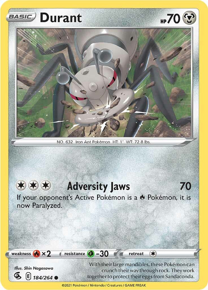 Pokemon | Durant (184/264) [Sword & Shield: Fusion Strike] | The Nerd Merchant