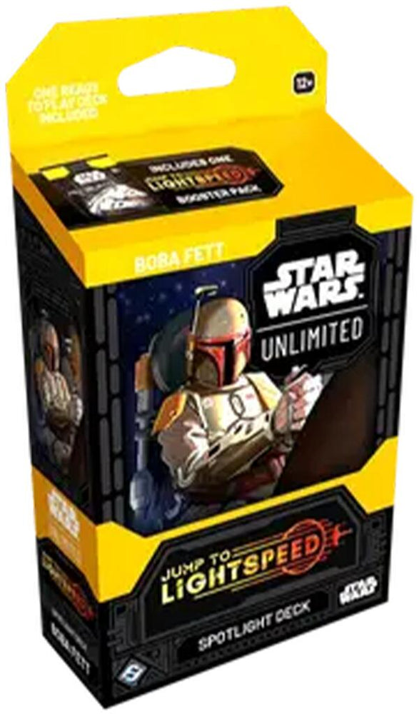 Star Wars Unlimited | Jump to Lightspeed - Spotlight Deck: Boba Fett | The Nerd Merchant