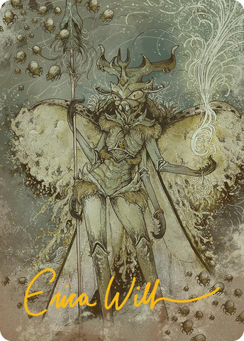 Magic | Aatchik, Emerald Radian Art Card (6/54) (Gold-Stamped Signature) [Aetherdrift Art Series] | The Nerd Merchant
