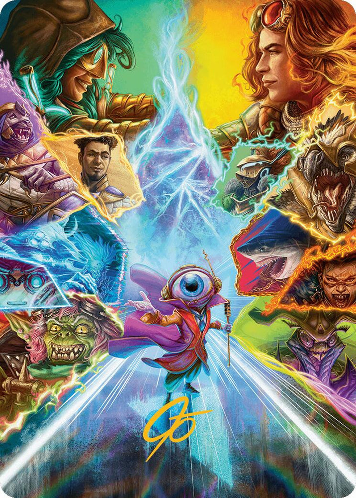 Magic | Start Your Engines! Art Card (Gold-Stamped Signature) [Aetherdrift Art Series] | The Nerd Merchant