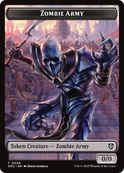 Magic | Zombie Army // Shapeshifter Double-Sided Token [Aetherdrift Tokens] | The Nerd Merchant