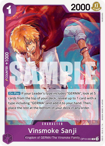 One Piece | Vinsmoke Sanji [Royal Blood] | The Nerd Merchant