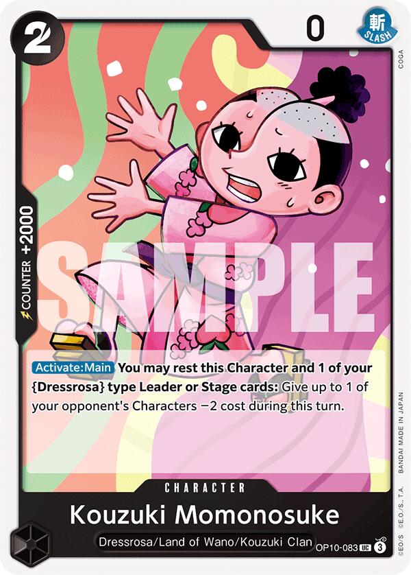 One Piece | Kouzuki Momonosuke (083) [Royal Blood] | The Nerd Merchant