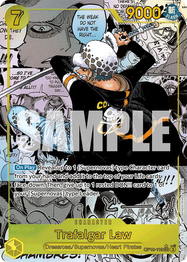 One Piece | Trafalgar Law (Manga) [Royal Blood] | The Nerd Merchant