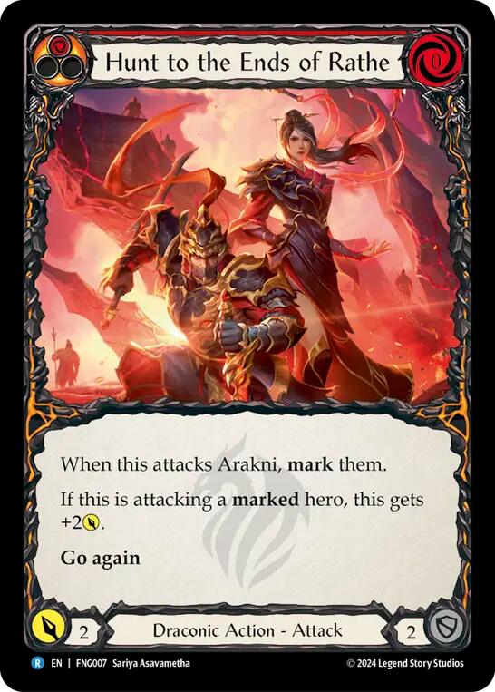 Flesh and Blood TCG | Hunt to the Ends of Rathe [FNG007] (The Hunted Fang Blitz Deck) | The Nerd Merchant