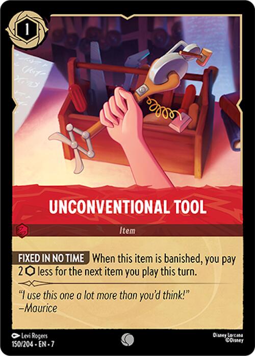 Lorcana | Unconventional Tool (150/204) [Archazia's Island] | The Nerd Merchant