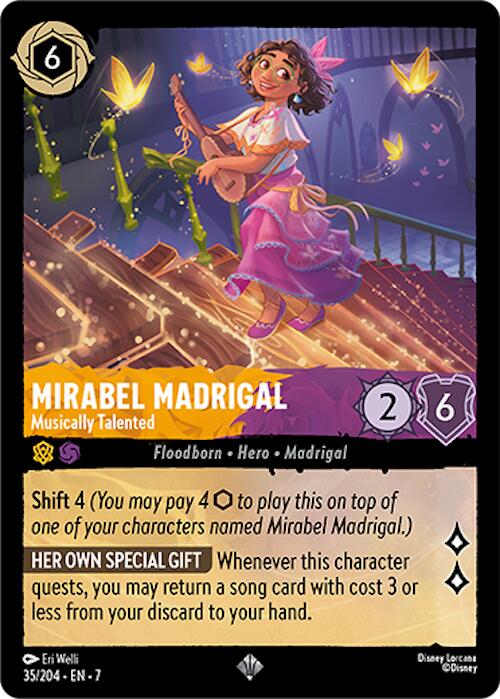 Lorcana | Mirabel Madrigal - Musically Talented (35/204) [Archazia's Island] | The Nerd Merchant