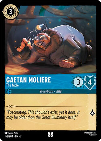 Lorcana | Gaetan Moliere - The Mole (158/204) [Archazia's Island] | The Nerd Merchant