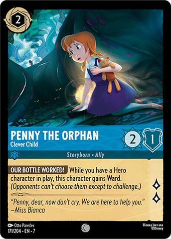 Lorcana | Penny the Orphan - Clever Child (171/204) [Archazia's Island] | The Nerd Merchant