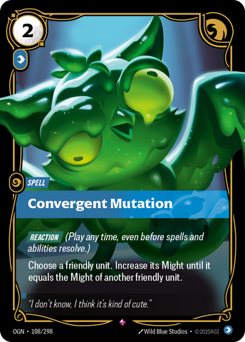Convergent Mutation (Foil) - Origins #108