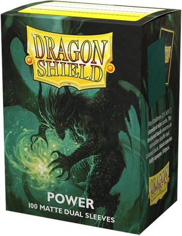 Dragon Shield | 100-Count Box Dual Matte Power | The Nerd Merchant