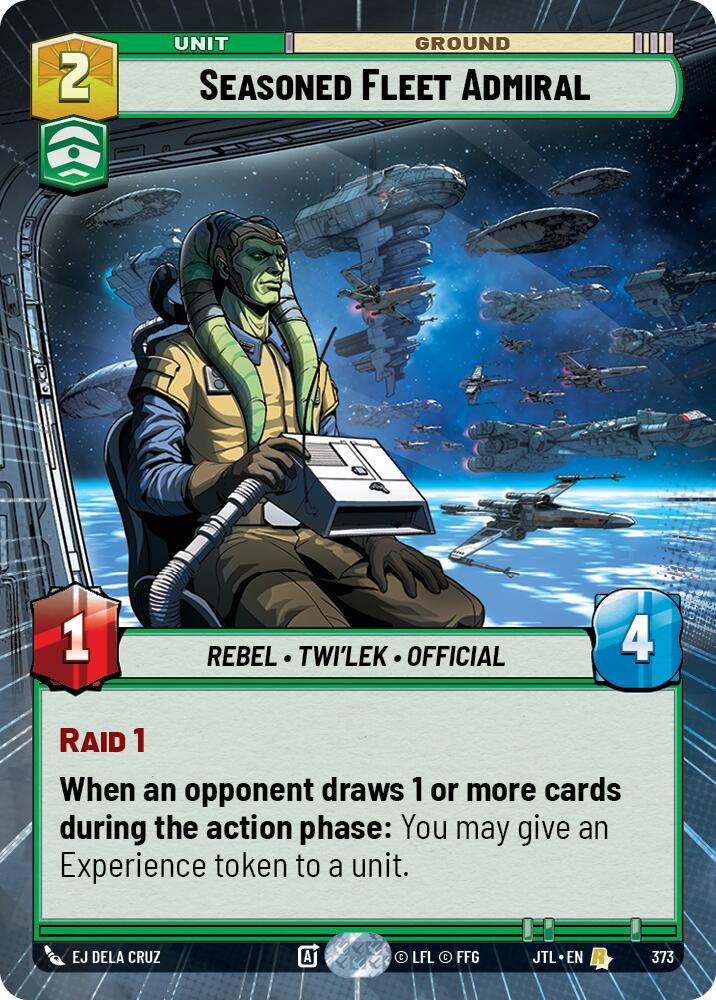 Seasoned Fleet Admiral (373) (Hyperspace) (373) [Jump to Lightspeed]
