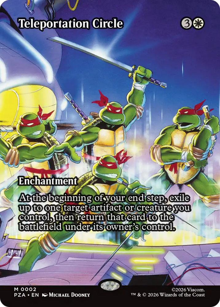 Magic | Teleportation Circle (Borderless) [Teenage Mutant Ninja Turtles Eternal-Legal] | The Nerd Merchant