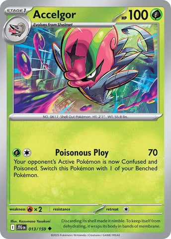 Accelgor (013/159) [Scarlet & Violet: Journey Together]