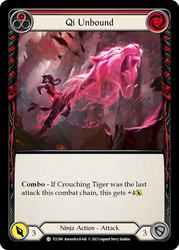Flesh and Blood TCG | Qi Unbound (Red) [TCC090] (Round the Table: TCC x LSS) | The Nerd Merchant