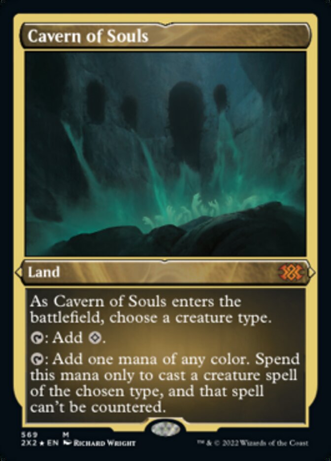 Magic | Cavern of Souls (Foil Etched) [Double Masters 2022] | The Nerd Merchant