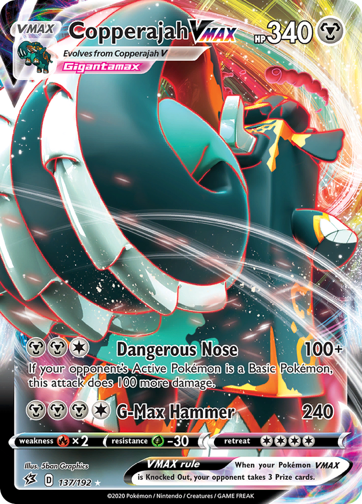 Pokemon | Copperajah VMAX (137/192) [Sword & Shield: Rebel Clash] | The Nerd Merchant