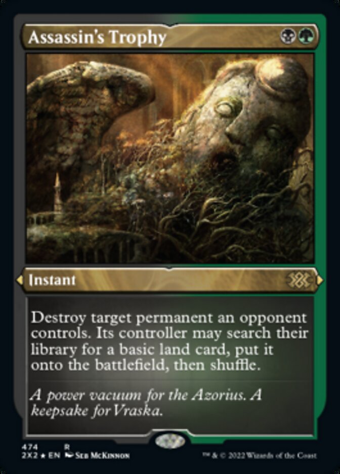 Magic | Assassin's Trophy (Foil Etched) [Double Masters 2022] | The Nerd Merchant